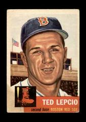 Ted Lepcio Baseball Cards 1953 Topps Prices