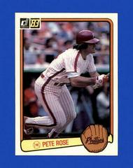 Pete Rose #42 Baseball Cards 1983 Donruss Prices