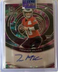 Tanner McKee #20 Football Cards 2023 Panini Spectra Rookie Autograph Nebula Prices