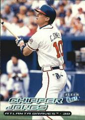 Chipper Jones #70 Baseball Cards 2000 Ultra Prices
