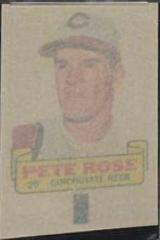 Pete Rose Baseball Cards 1966 Topps Rub Offs Prices
