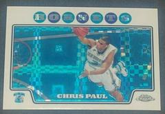 Chris Paul [Xfractor] #1 Basketball Cards 2008 Topps Chrome Prices
