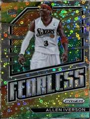 Allen Iverson [Fast Break] #3 Basketball Cards 2022 Panini Prizm Fearless Prices