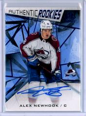 Alex Newhook [Blue Autograph] #135 Hockey Cards 2021 SP Game Used Prices