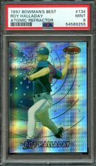 Roy Halladay [Atomic Refractor] #134 Baseball Cards 1997 Bowman's Best Prices