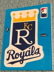 Royals “Team Logo Sticker” Baseball Cards 1985 Fleer Stickers Prices