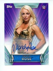 Mandy Rose [Purple] #A-MR Wrestling Cards 2019 Topps WWE Women's Division Autographs Prices