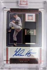 Nolan Ryan [Red] #HOFS-NR Baseball Cards 2022 Panini Three and Two Hall of Fame Signature Swatches Prices