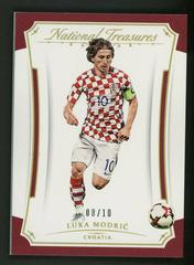 Luka Modric [Gold] Soccer Cards 2018 Panini National Treasures Prices