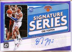 Obi Toppin [Autograph] Basketball Cards 2020 Panini Donruss Optic Signature Series Prices
