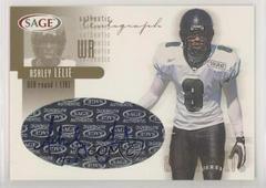 Ashley Lelie [Gold] Football Cards 2002 Sage Autographs Prices