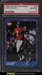 John Elway Football Cards 1993 Collector's Edge Prices
