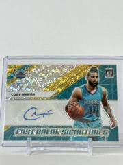 Cody Martin [Gold] #FB-CMT Basketball Cards 2019 Panini Mosaic Autographs Fast Break Prices