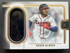 Ozzie Albies Baseball Cards 2023 Topps Definitive Helmet Collection Prices
