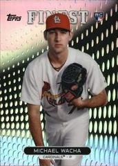 Michael Wacha [Refractor] #3 Baseball Cards 2013 Finest Prices