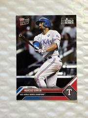 Marcus Semien [Team Color Gradient] Baseball Cards 2023 Topps Now World Series Champions Prices