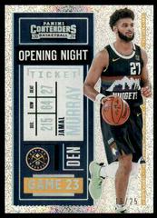 Jamal Murray [Opening Night Ticket] Basketball Cards 2020 Panini Contenders Prices