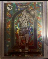 Jerry West Basketball Cards 2022 Panini Prizm Draft Picks Stained Glass Prices