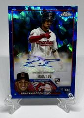 Brayan Rocchio Baseball Cards 2023 Topps Chrome Update Sapphire Autographs Prices