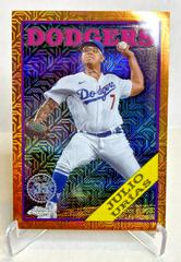 Julio Urias [Orange] Baseball Cards 2023 Topps Series 2 1988 Chrome Prices