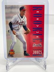 Chipper Jones #281 Baseball Cards 1994 Donruss Triple Play Prices