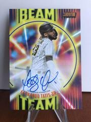 Fernando Tatis Jr. [Orange] Baseball Cards 2022 Stadium Club Beam Team Autographs Prices