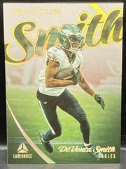 DeVonta Smith #NG-20 Football Cards 2023 Panini Luminance Names of the Game Prices