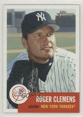 Roger Clemens #6 Baseball Cards 2002 Topps Heritage Prices