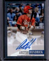 Austin Hendrick Baseball Cards 2021 Bowman Heritage Chrome Prospect Autographs Prices
