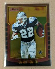 Emmitt Smith [Gold] Football Cards 2000 Bowman Prices