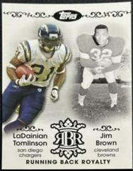 LaDainian Tomlinson Football Cards 2007 Topps Running Back Royalty Prices