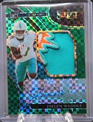 Jaylen Waddle [Green] #RS-JWA Football Cards 2021 Panini Select Rookie Signatures Prices