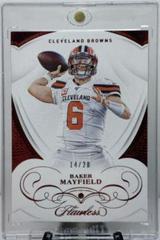 Baker Mayfield Football Cards 2019 Panini Flawless Prices