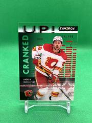 Andrew Mangiapane [Red] #CU-AM Hockey Cards 2022 Upper Deck Synergy Cranked Up Prices