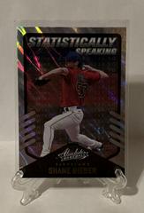 Shane Bieber [Retail Lava] #SS-12 Baseball Cards 2022 Panini Absolute Statistically Speaking Prices