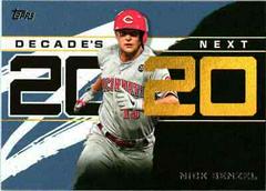 Nick Senzel [Blue] #DN-15 Baseball Cards 2020 Topps Decade's Next Prices