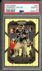 Lawrence Taylor [Gold Vinyl] #224 Football Cards 2022 Panini Prizm Prices
