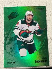 Mats Zuccarello [Precious Metal Gems Green] #4 Hockey Cards 2022 Skybox Metal Universe Prices