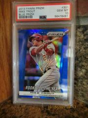 Mike Trout [Blue Prizm] #301 Baseball Cards 2013 Panini Prizm Prices