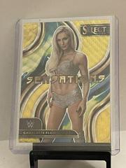 Charlotte Flair [Gold Wave] #5 Wrestling Cards 2023 Panini Select WWE Sensations Prices