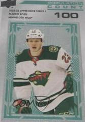 Marco Rossi [100] Hockey Cards 2022 Upper Deck Population Count Prices