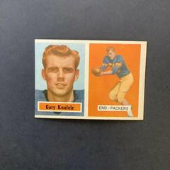 Gary Knafelc #45 Football Cards 1957 Topps Prices