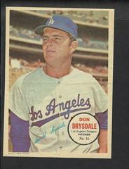 Don Drysdale Baseball Cards 1967 Topps Pin Ups Prices