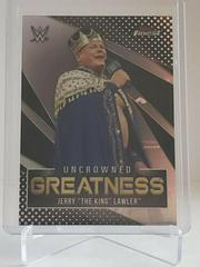 Jerry 'The King' Lawler Wrestling Cards 2021 Topps Finest WWE Uncrowned Greatness Prices