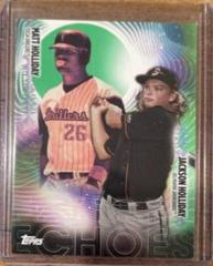 Matt Holliday, Jackson Holliday [Green] #PDE-3 Baseball Cards 2023 Topps Pro Debut Echoes Prices