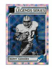 Barry Sanders Football Cards 2019 Donruss The Legends Series Prices