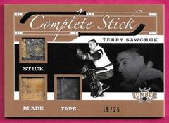 Terry Sawchuk [Bronze] #CS-TS1 Hockey Cards 2021 Leaf Lumber Complete Stick Prices
