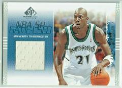 Kevin Garnett Jersey #53 Basketball Cards 2003 SP Game Used Prices