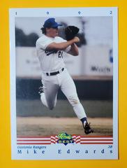 Mike Edwards Baseball Cards 1992 Classic Game Prices