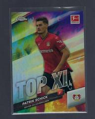 Patrik Schick Soccer Cards 2022 Topps Chrome Bundesliga Top XI Prices